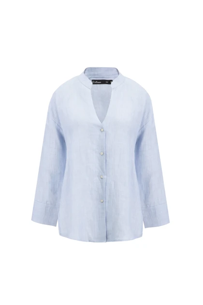 شومیز لینن - 3177