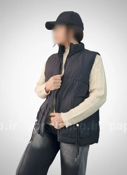 پافر زنانه شمعی جیب پاکتی