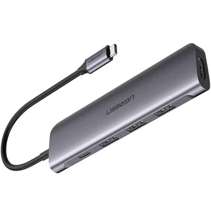 هاب تایپ سی 5 پورت یوگرین CM136 50209
