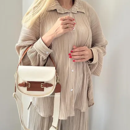 کیف دستی ودوشی مدل آلدا