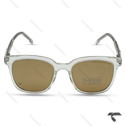 عینک آفتابی جنتل مانستر RE2587-6 پلاریزه فریم شفاف GentleMonster-10155-U