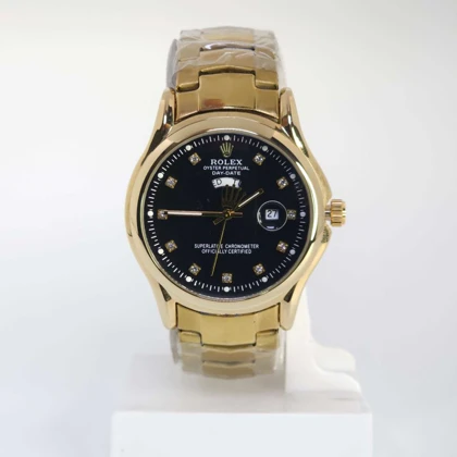 ساعت مچی مردانه رولکس Rolex Day Date 3561 تاریخ دار با ماندگاری رنگ بالا