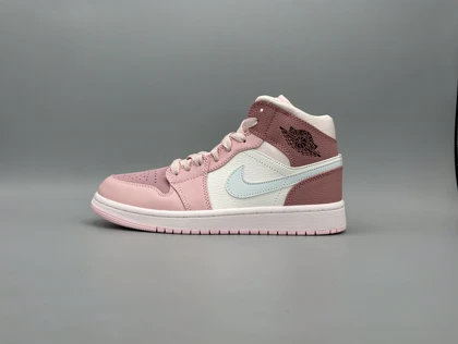 کتانی نایکی جردن 1 دیجیتال صورتی / Nike Air Jordan1 Digital Pink