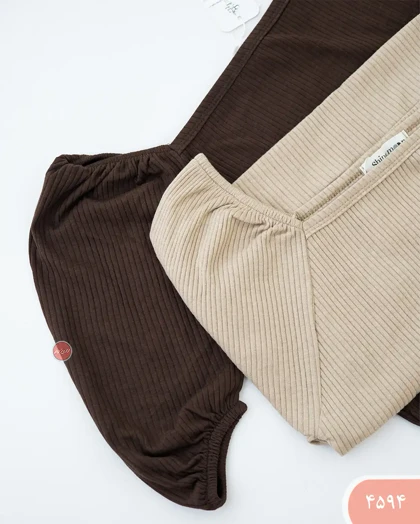 تیشرت آستین پفی 4594