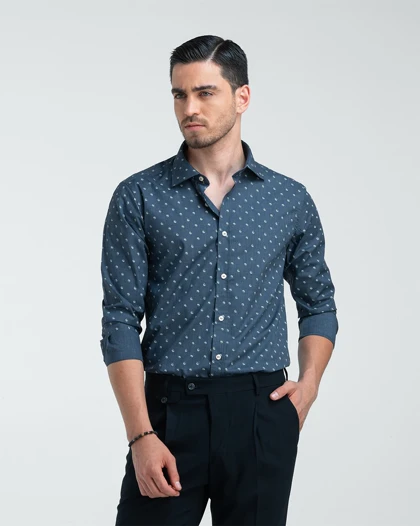پیراهن مردانه چاپی کد 1868