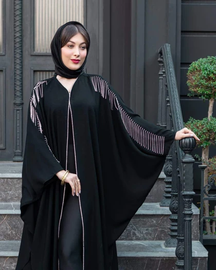 مانتو مجلسی نگین‌دار
