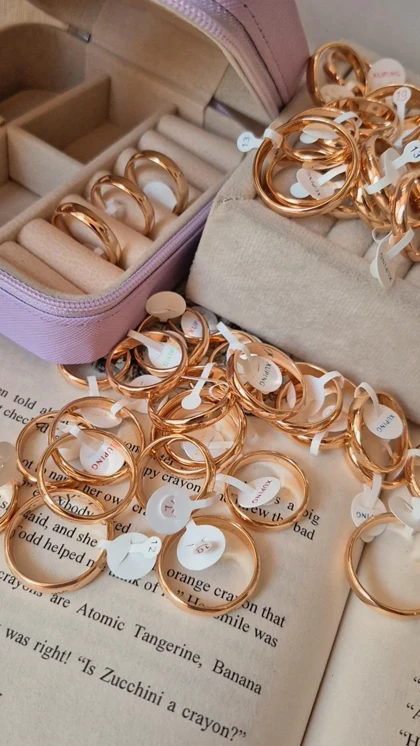 انگشتر رینگ ساده ژوپینگ 4 میل