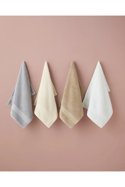 حوله دست و صورت English Home مدل Modern Line پنبه‌ای