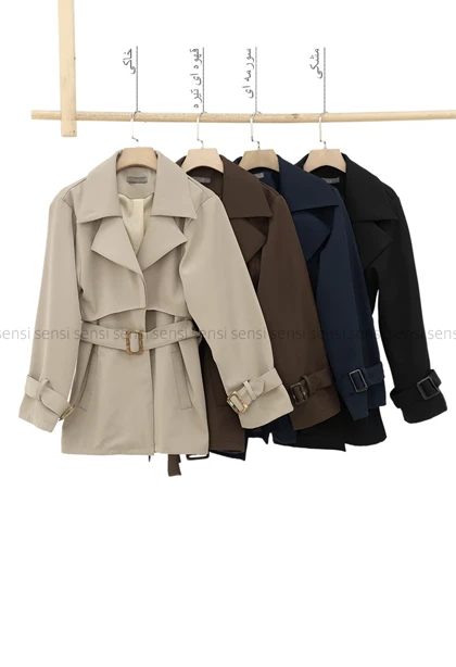 بارانی آستر دار ژیله دالبر@@کد1005035