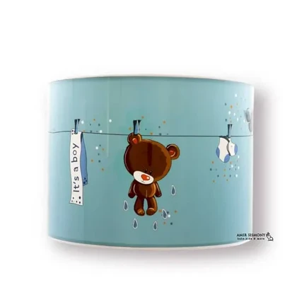 ست لوستر آباژور و ساعت طرح تاینی KIMKIM