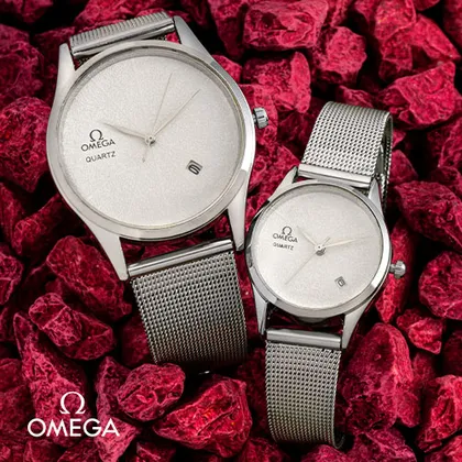 ست ساعت مچی مردانه و زنانه Omega