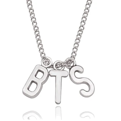 گردنبند مردانه و زنانه طرح گروه بی تی اس BTS