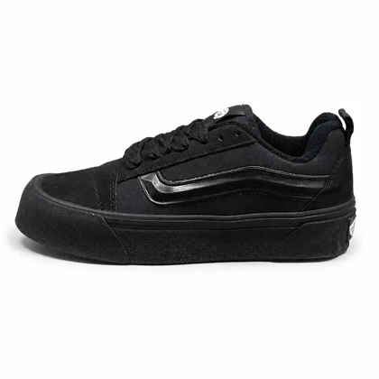 کفش کتانی زنانه مدل ونس اولداسکول کنو مشکی تمام Vans oldskool Knu