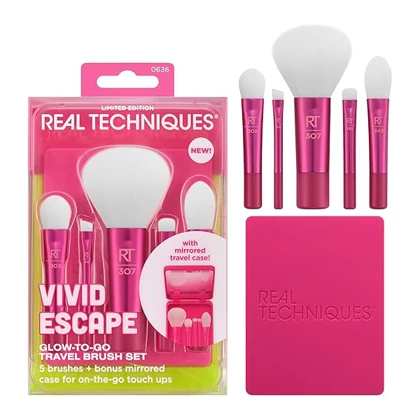 ست براش آرایشی ریل تکنیک مدل Vivid Escape Glow