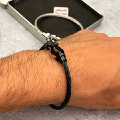 دستبند بنگل امگا اسپرت مردانه