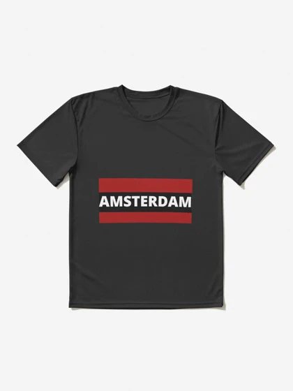 تیشرت لانگ ورزشی آژاکس | تیشرت لانگ Ajax طرح Amsterdam کد 147676