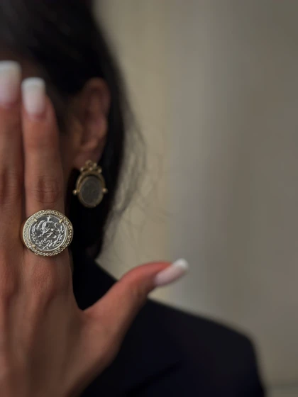 انگشتر سکه جدید