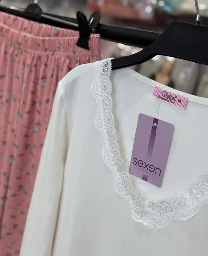 بلوز شلوار نرمال سکسن کد40230