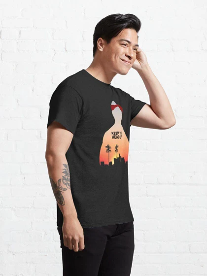 تیشرت لانگ 2PAC طرح Keep It Up. Classic T-Shirt کد 190147