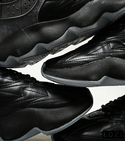 کفش کتانی ساق‌دار مردانه مشکی خاکستری Nike air jordan 23