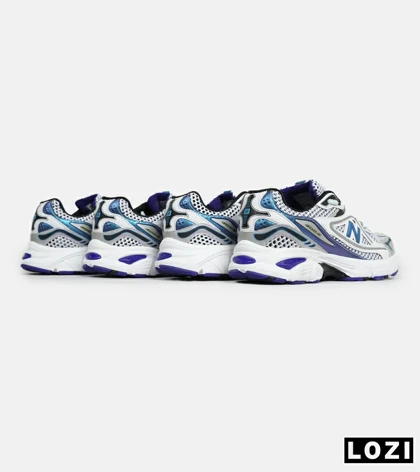کفش کتانی مردانه و زنانه طوسی مشکی آبی NEW BALANCE 1064 V.2