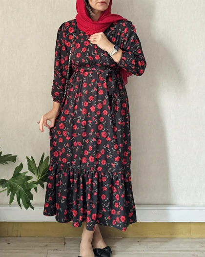 پیراهن ساحلی گلبهار