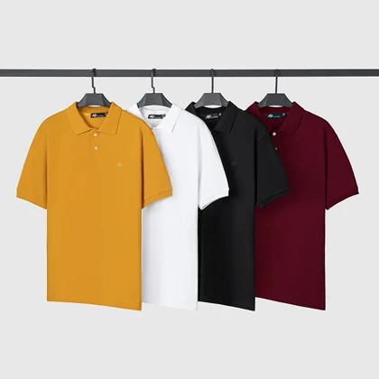 زیگ پولو شرت mustard jodon poloshirt-6798