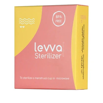 استریلایزر منفذ دار لیوا فارما ( ضدعفونی کننده ی کاپ قاعدگی ) رنگ آبی