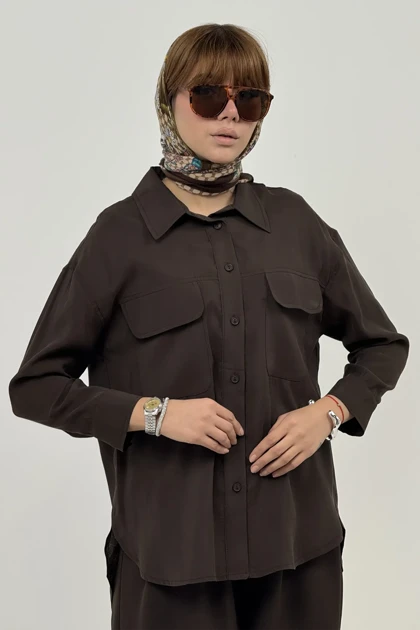 شومیز پشت بنددار مهوا