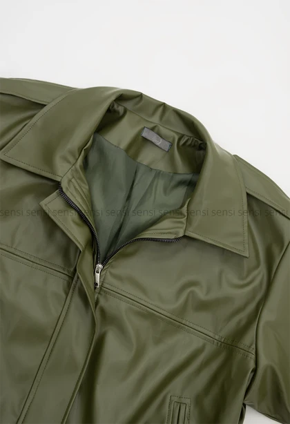 بامبر چرم پایین کش کد1004823