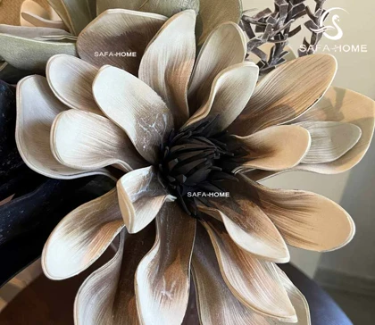 دسته گل فومی کرم