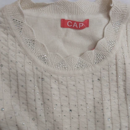 بافت گپ زنانه نگین‌دار ترک