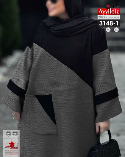 مانتو / پیراهن / کفتان زنانه سایز بزرگ 3148