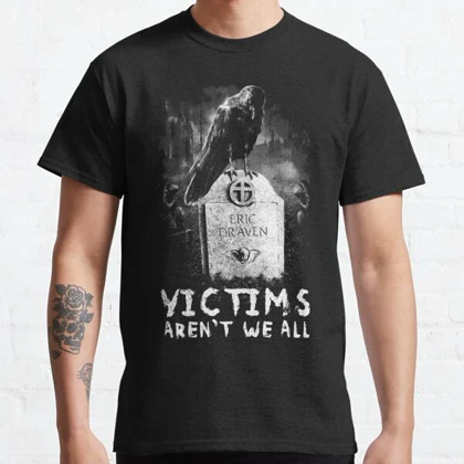 تیشرت کلاغ تیشرت The Crow طرح Victims aren't we all