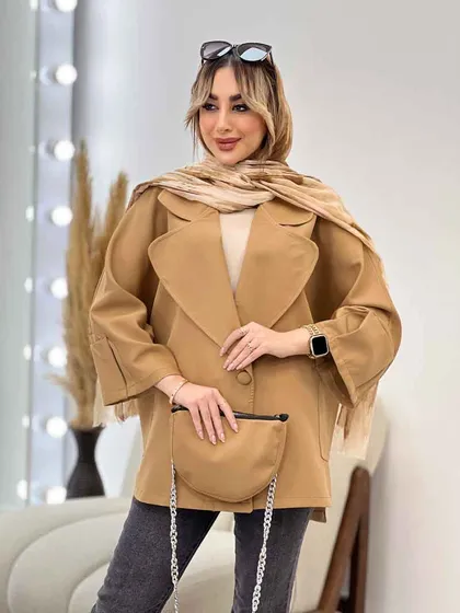 مانتو مازراتی کیف دار