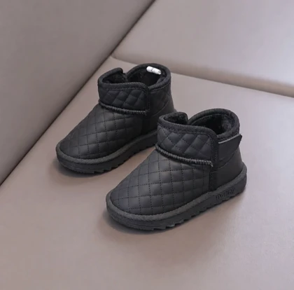 بوت آگ بچگانه شنل دوزی داخل تمام خز وارداتی برند K SHOES