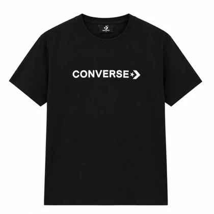 تیشرت کانورس استار مشکی/ Converse Star Chevron Graphic Tee Black