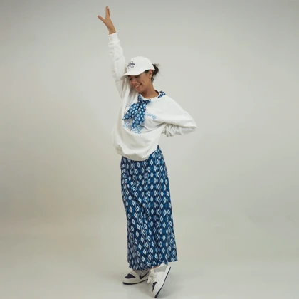 ست دورس و دامن اسکارف دار