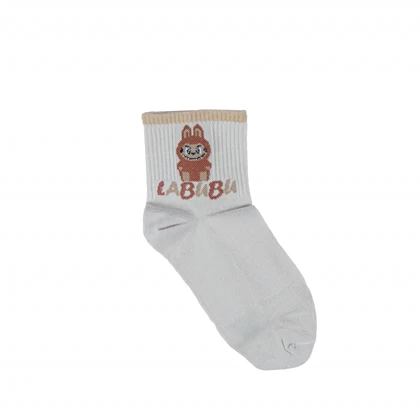 جوراب نیم ساق طرحدار زنانه مدل wo3662