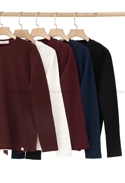 بلوز آستین بلند کبریتی کد1004551