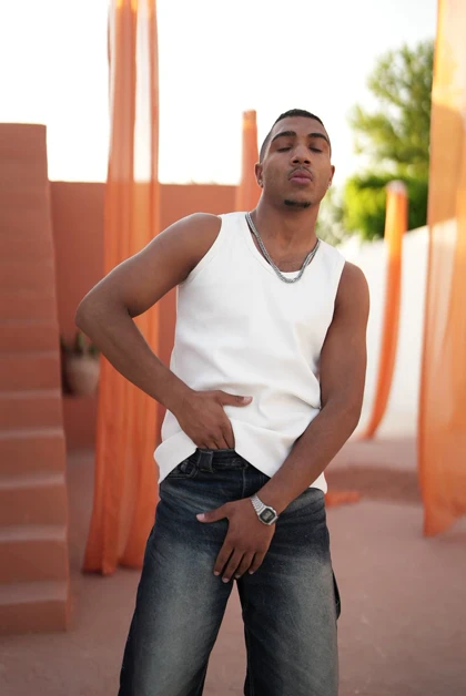 رکابی تنک تاپ ساده کوپ آیسان اسلامی سفید