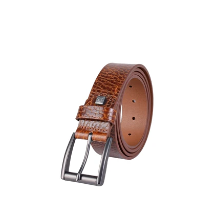 کمربند چرم کروکو مردانه DJG
