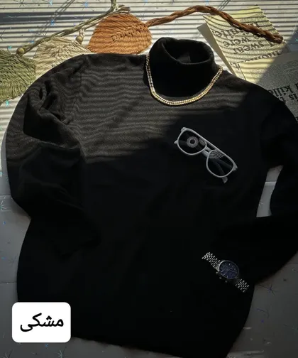 بافت یقه اسکی دوک _ کد 2031