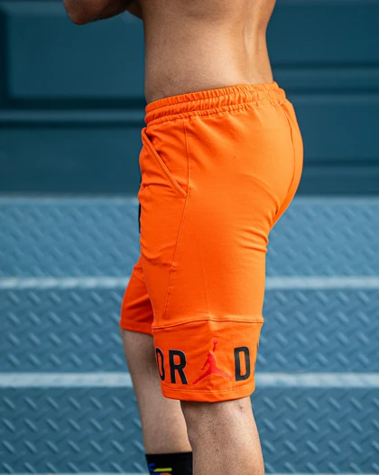شلوارک بگ ورزشی JORDAN نارنجی