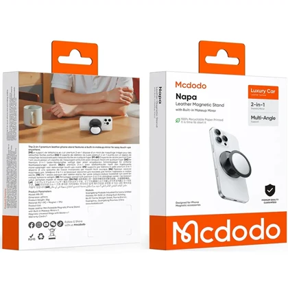پاپ سوکت و هولدر موبایل مک دودو Mcdodo مدل MR-7912 آینه دار