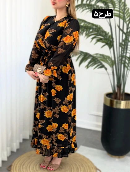 پیراهن روزمره گلناز 0421