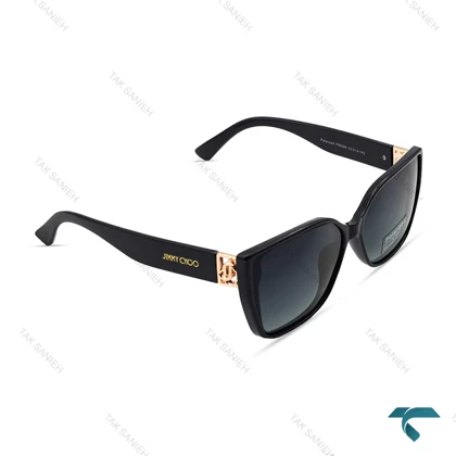 عینک دودی زنانه جیمی چو مشکی پولار Jimmy-Choo-7567-L