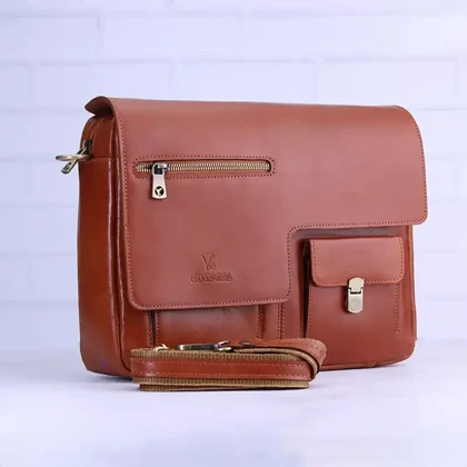 کیف رودوشی چرمسال مدل 727 سایز بزرگ