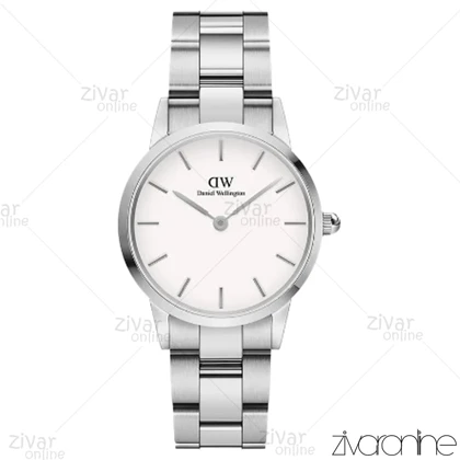 ست ساعت دنیل ولینگتون آیکونیک لینک سیلور سفید 103645