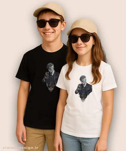 تیشرت بچگانه طرح پیکی بلایندرز شخصیت تام شلبی کد 889